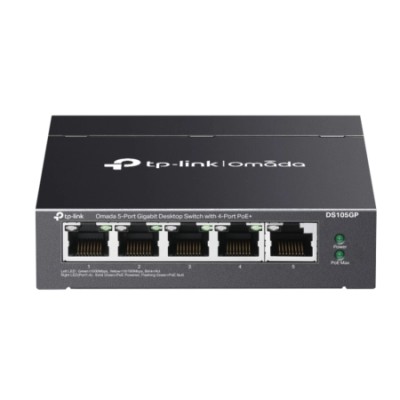 TP-Link DS105GP Omada Switch 5x10/100/1000 with 4-Port PoE+